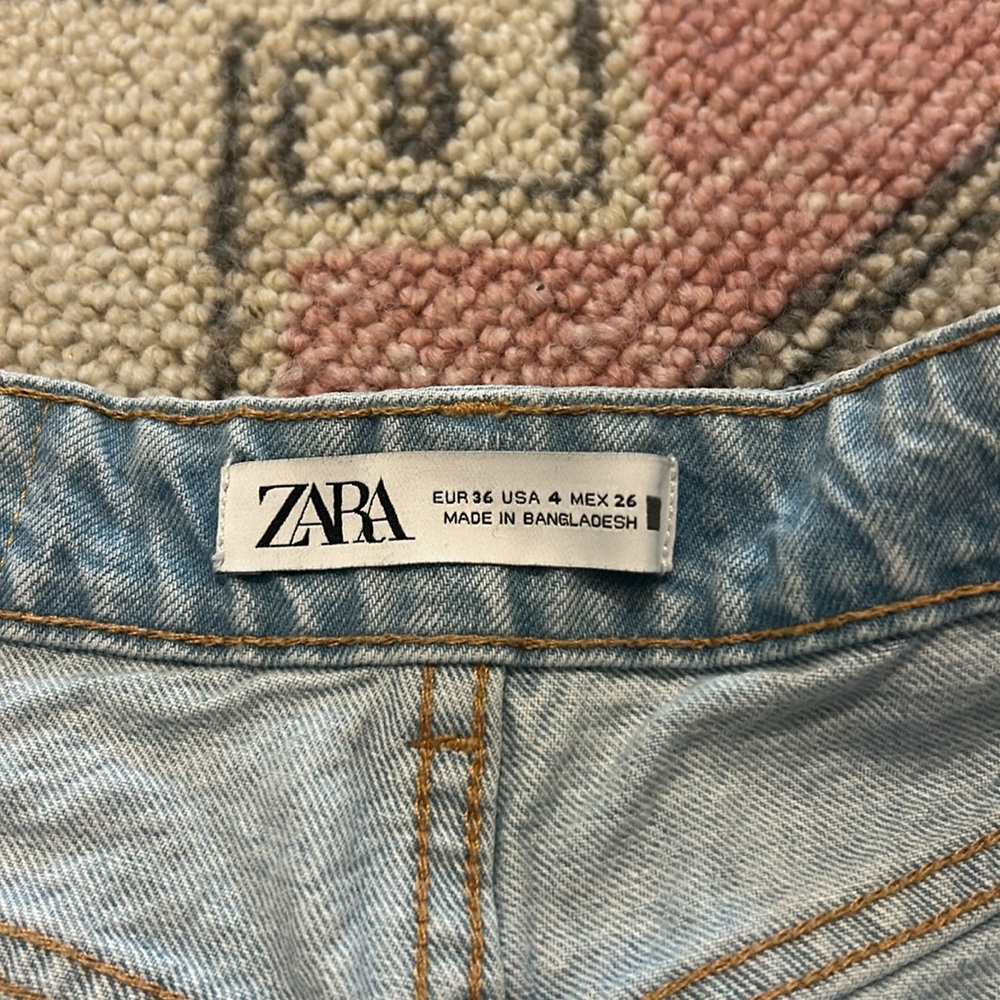 Light Blue Denim Shorts - Picture 2 of 6